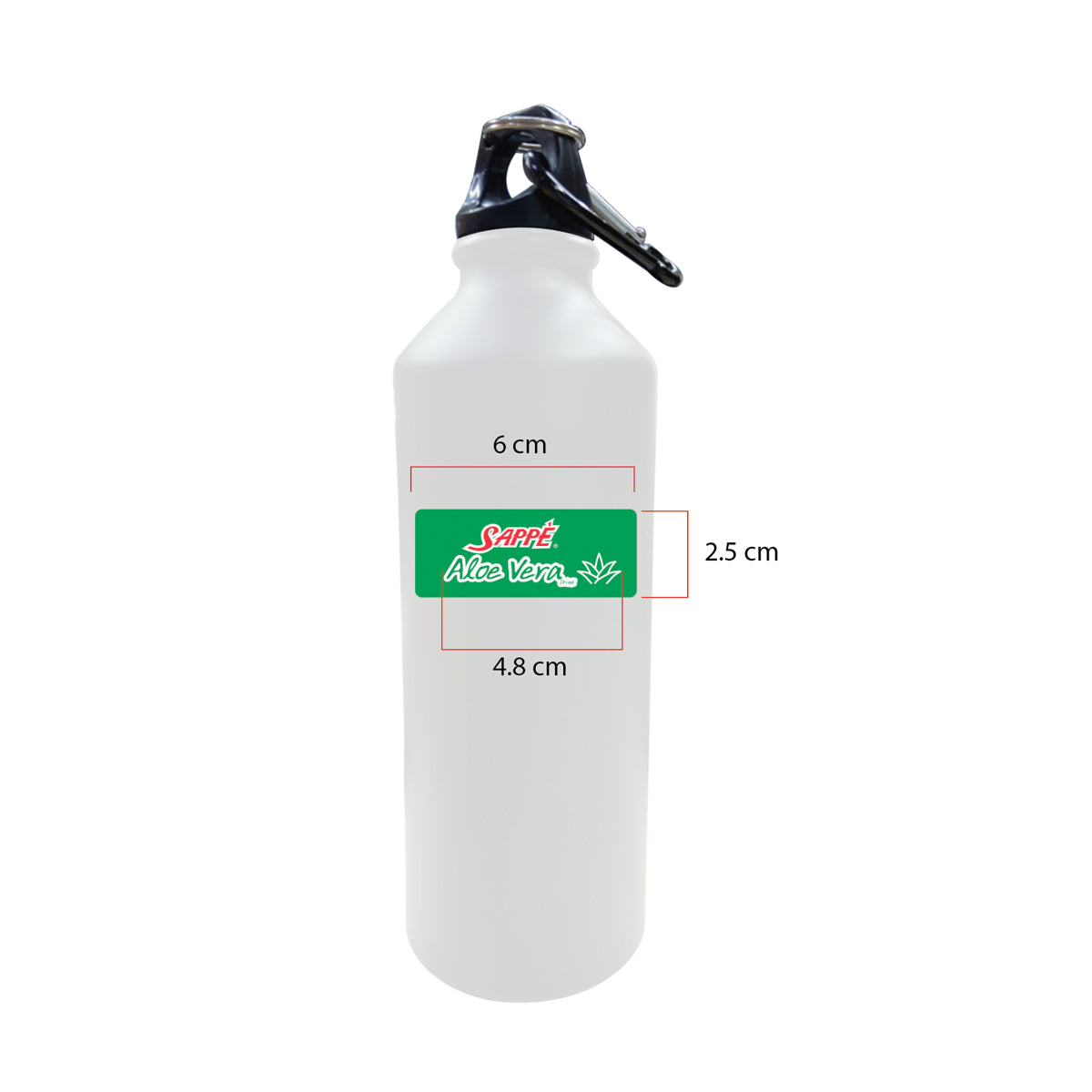 Sappe Aloe Vera Aluminum Water Bottle