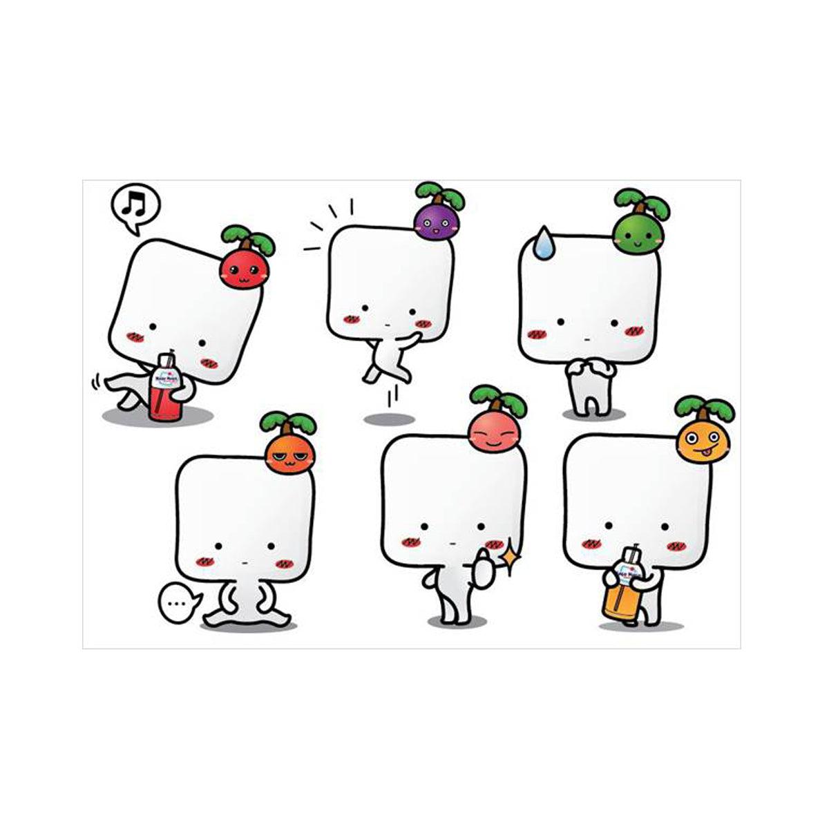 Mogu Mogu Stickers